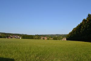 View over farmland- click for photo gallery